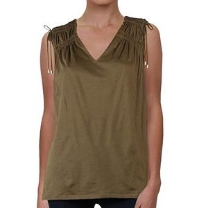 Lauren Ralph Lauren Tie-Shoulder Tank